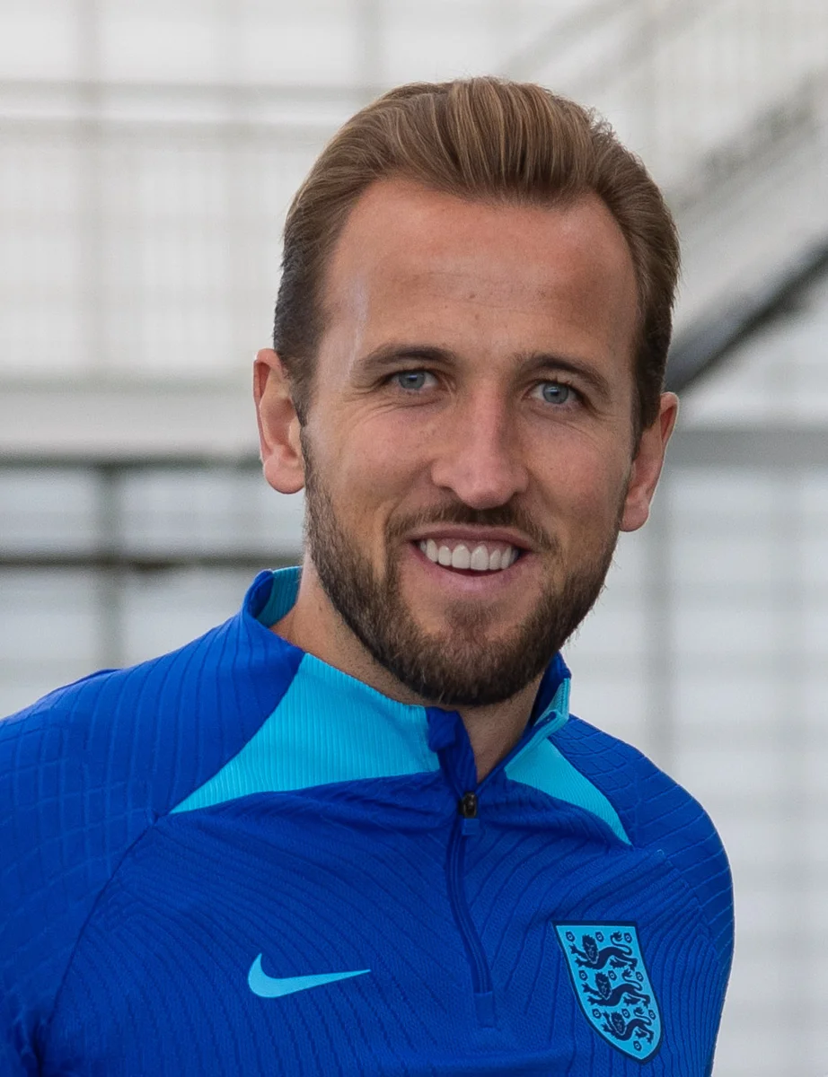 Portrait de Harry Kane à St George’s Park en octobre 2023